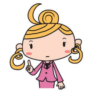 しっかり者の女性キャラクター