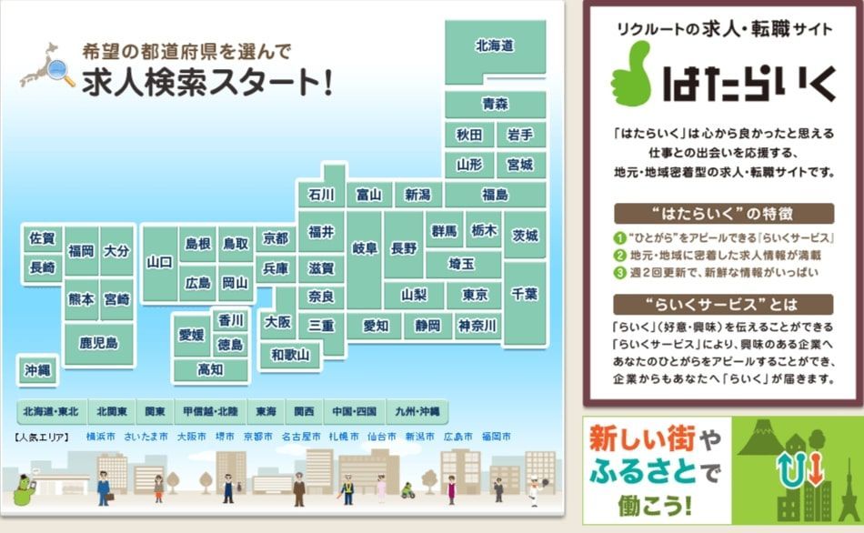はたらいくのサービス紹介